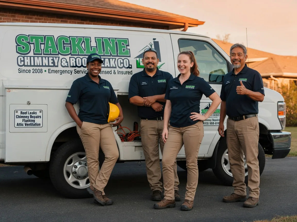 Chimney flashing repair company in Garfield, KY